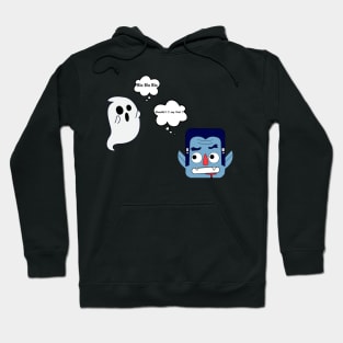 Bla Bla Bla Ghost and vamire Hoodie